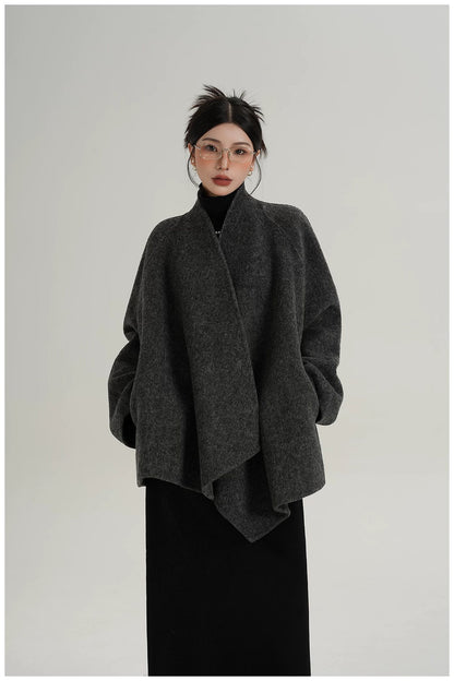 Custom winter wool coat CT0024 wholesale OEM ODM manufacturer, private label wool coat factory, MOQ 100 pieces