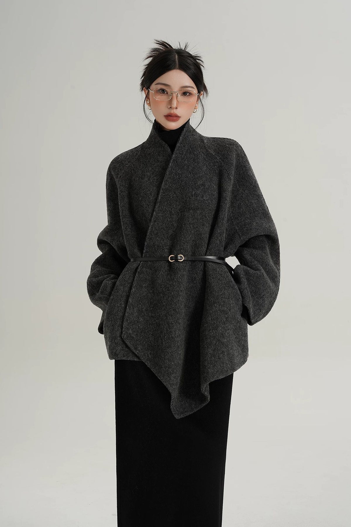 Custom winter wool coat CT0024 wholesale OEM ODM manufacturer, private label wool coat factory, MOQ 100 pieces