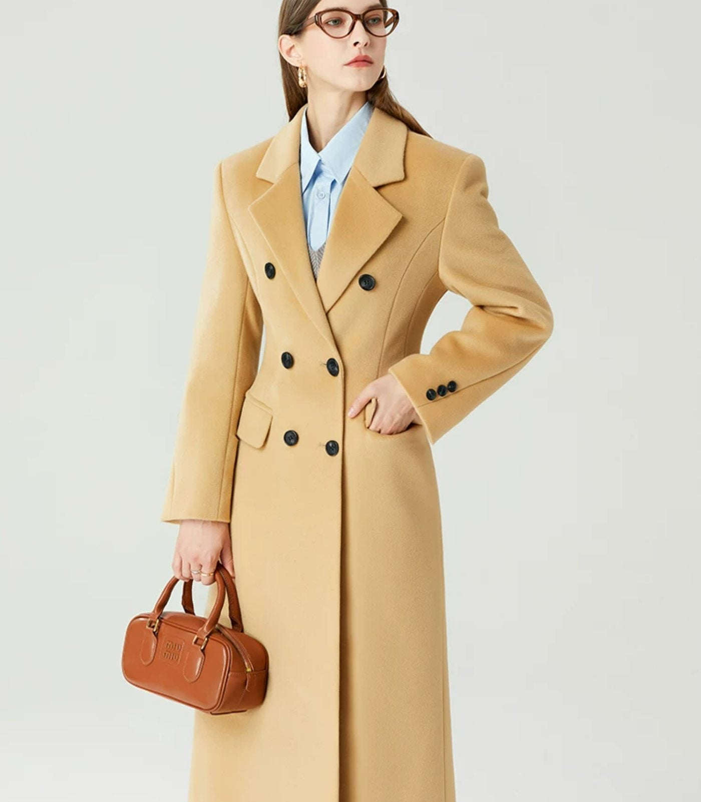 Custom winter wool coat CT0028 wholesale OEM ODM manufacturer, private label wool coat factory, MOQ 100 pieces