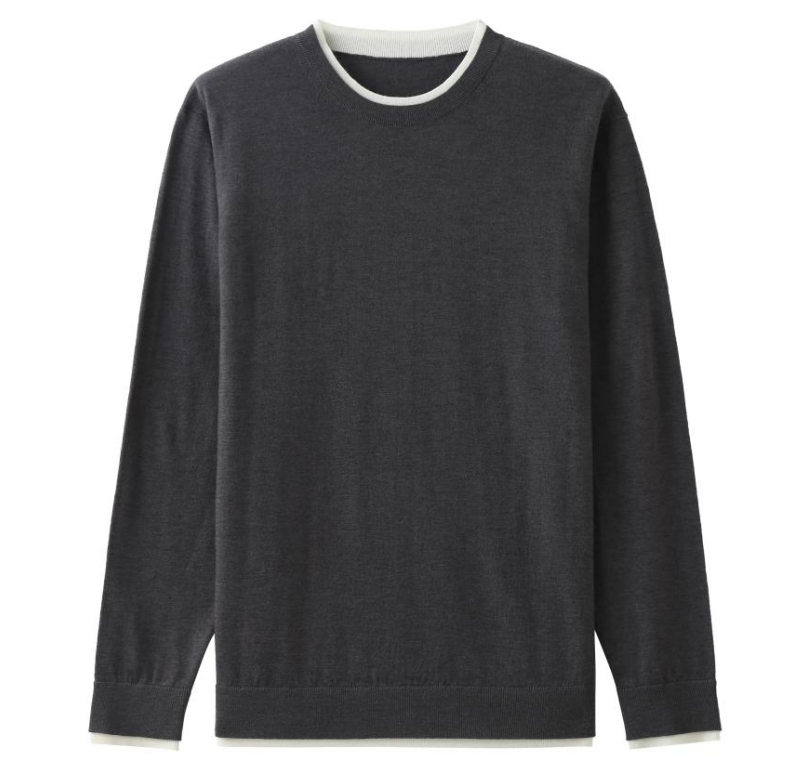 Men's Wool Blend Sweater JX21 main image