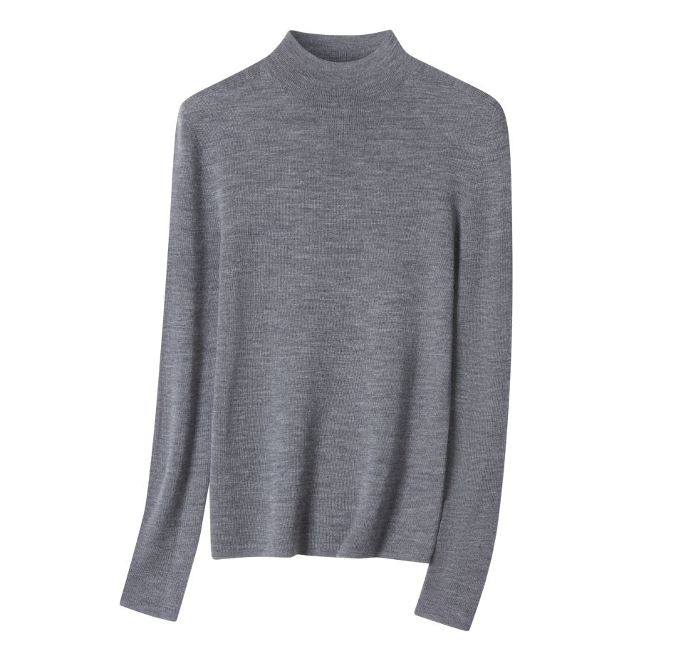 Wholesale Women's 100% Wool Sweater NZ7893 - OEM ODM Knitwear Factory main image