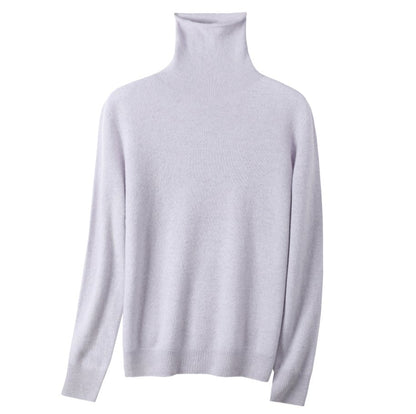 Wholesale Women's Cashmere Cashmere Blend Sweater HQ805 - OEM ODM Knitwear Factory main image