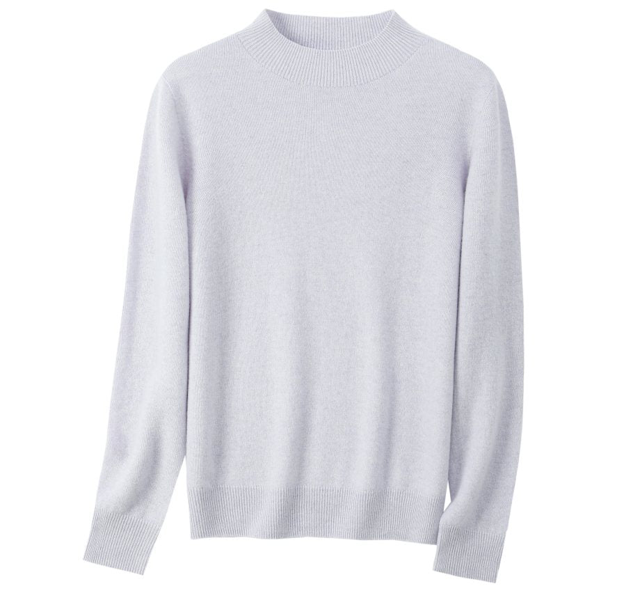 Wholesale Women's Cashmere Cashmere Blend Sweater HQ801 - OEM ODM Knitwear Factory main image