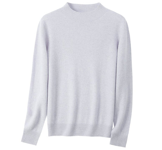 Wholesale Women's Cashmere Cashmere Blend Sweater HQ801 - OEM ODM Knitwear Factory main image
