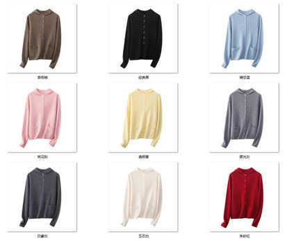Wholesale Women's Cashmere Cashmere Blend Sweater NZ9917 - OEM ODM Knitwear Factory color options