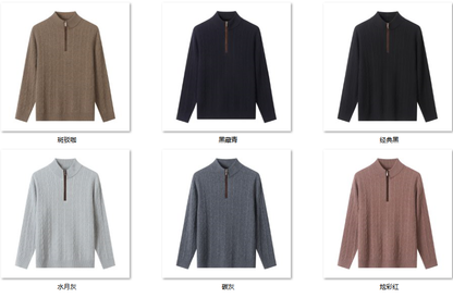 Men's Wool Blend Sweater RW19 color options