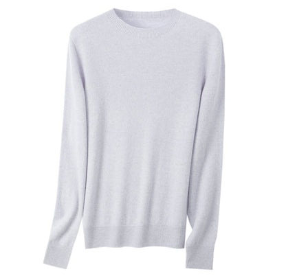 Wholesale Women's Cashmere Cashmere Blend Sweater HQ802 - OEM ODM Knitwear Factory main image
