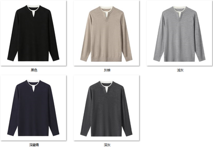 Men's Wool Blend Sweater JFW17 color options