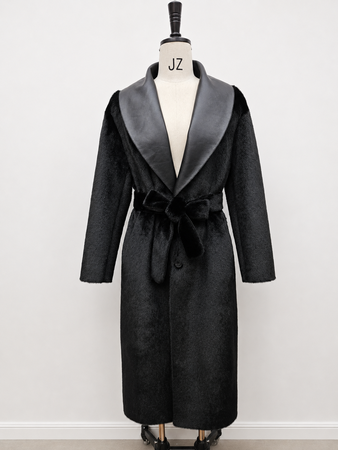 Women's Long Thick Warm Eco-Friendly Faux Fur Coat wholesale manufacturer style M3691 view 1