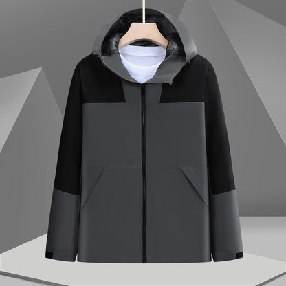 Men's & Women's Outdoor Jacket 9522 Spring/Fall Colorblock