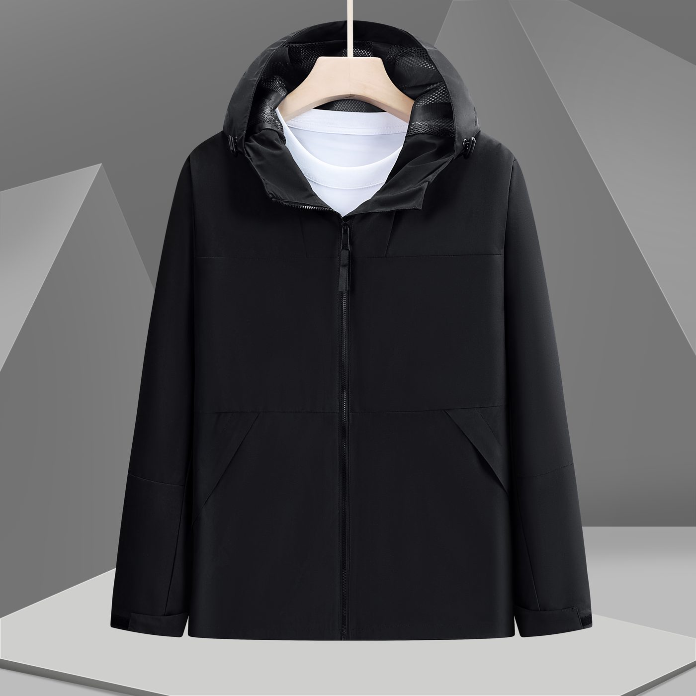 Men's & Women's Outdoor Jacket 9522 Spring/Fall Colorblock