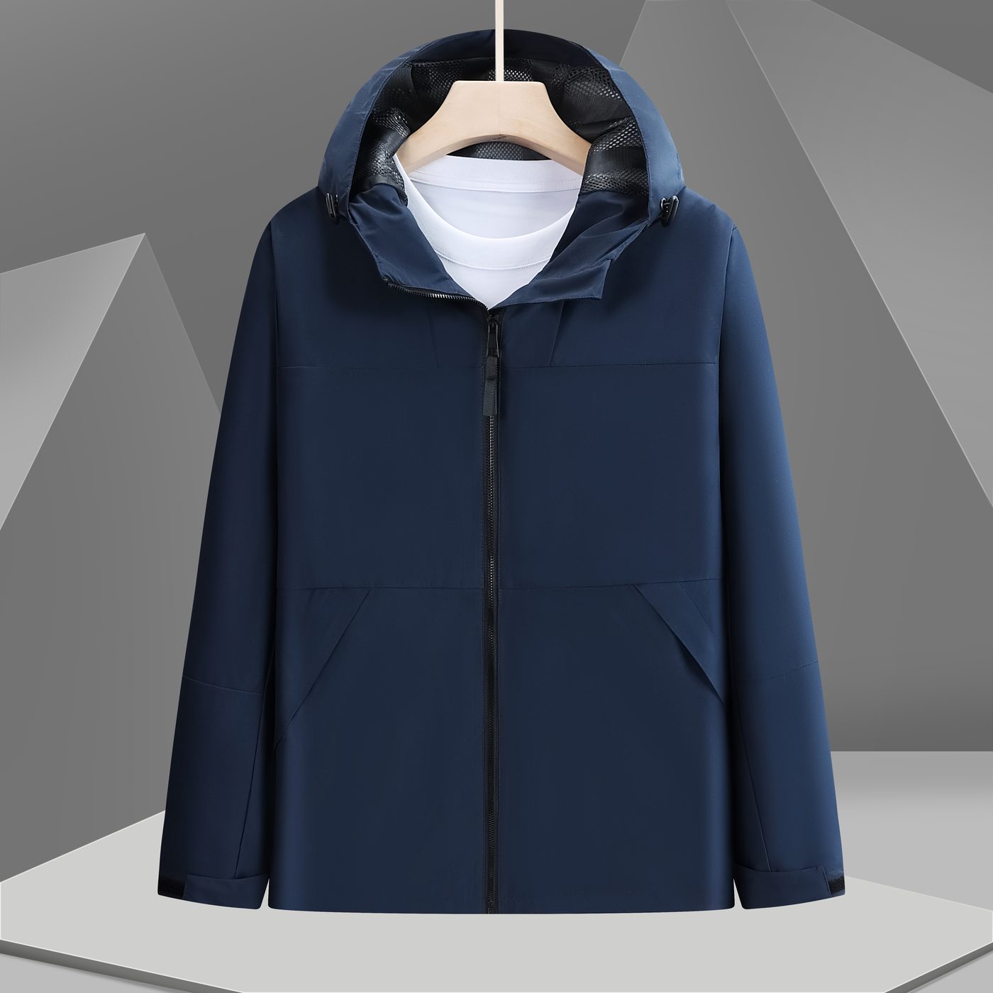 Men's & Women's Outdoor Jacket 9522 Spring/Fall Colorblock