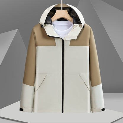 Men's & Women's Outdoor Jacket 9522 Spring/Fall Colorblock