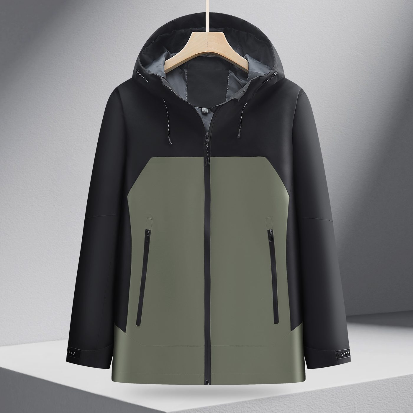 Men's & Women's Outdoor Jacket 9566 Spring/Fall Solid