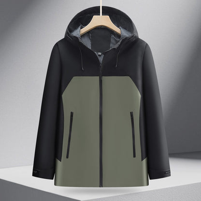 Men's & Women's Outdoor Jacket 9566 Spring/Fall Solid