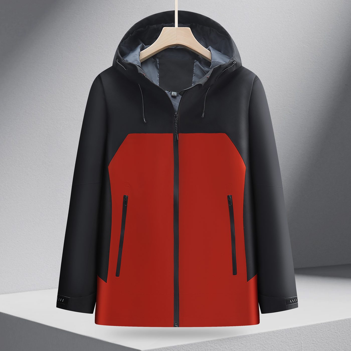 Men's & Women's Outdoor Jacket 9566 Spring/Fall Solid