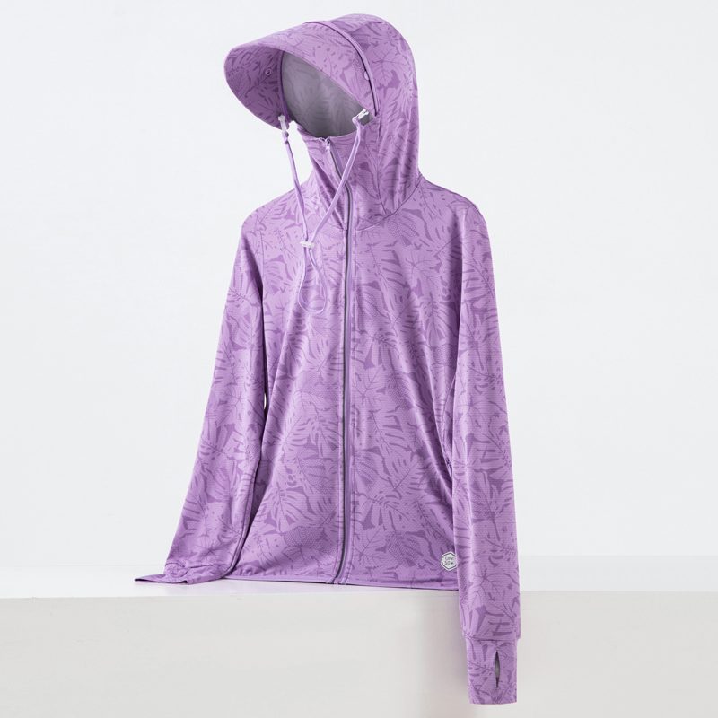 Men's & Women's Sun Protection Jacket 2388（ Maple Leaf ）