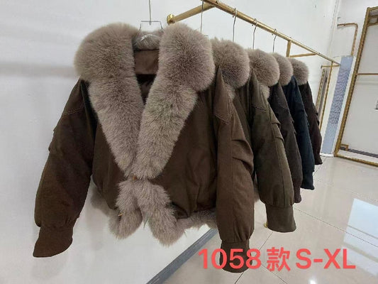 Women's Puffer Jacket wholesale ready stock custom logo PJ-0815-005 image 1