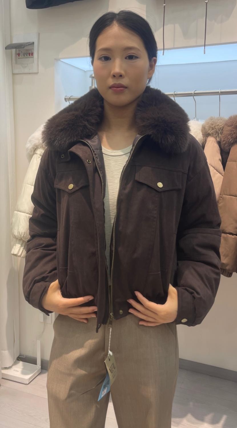 Women's Puffer Jacket wholesale ready stock custom logo PJ-0815-007 image 2