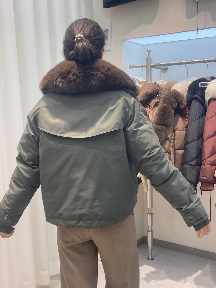 Women's Puffer Jacket wholesale ready stock custom logo PJ-0815-013 image 2