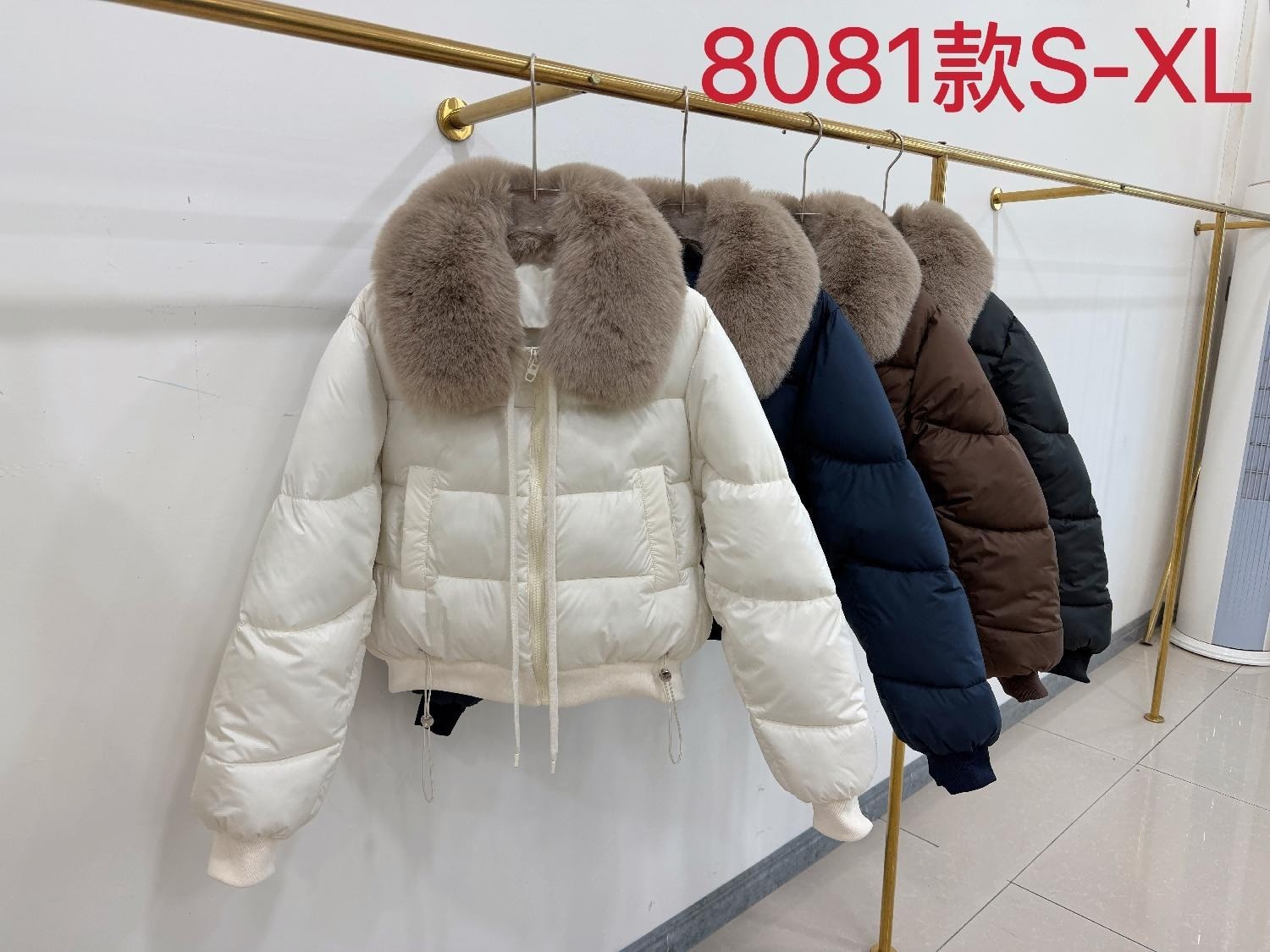 Women's Puffer Jacket wholesale ready stock custom logo PJ-0815-014 image 1