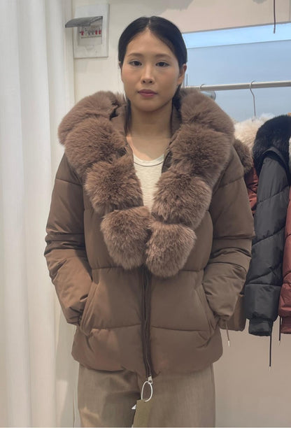 Women's Puffer Jacket wholesale ready stock custom logo PJ-0815-015 image 2