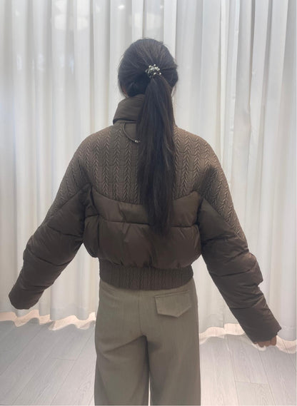 Women's Puffer Jacket wholesale ready stock custom logo PJ-0815-017 image 2