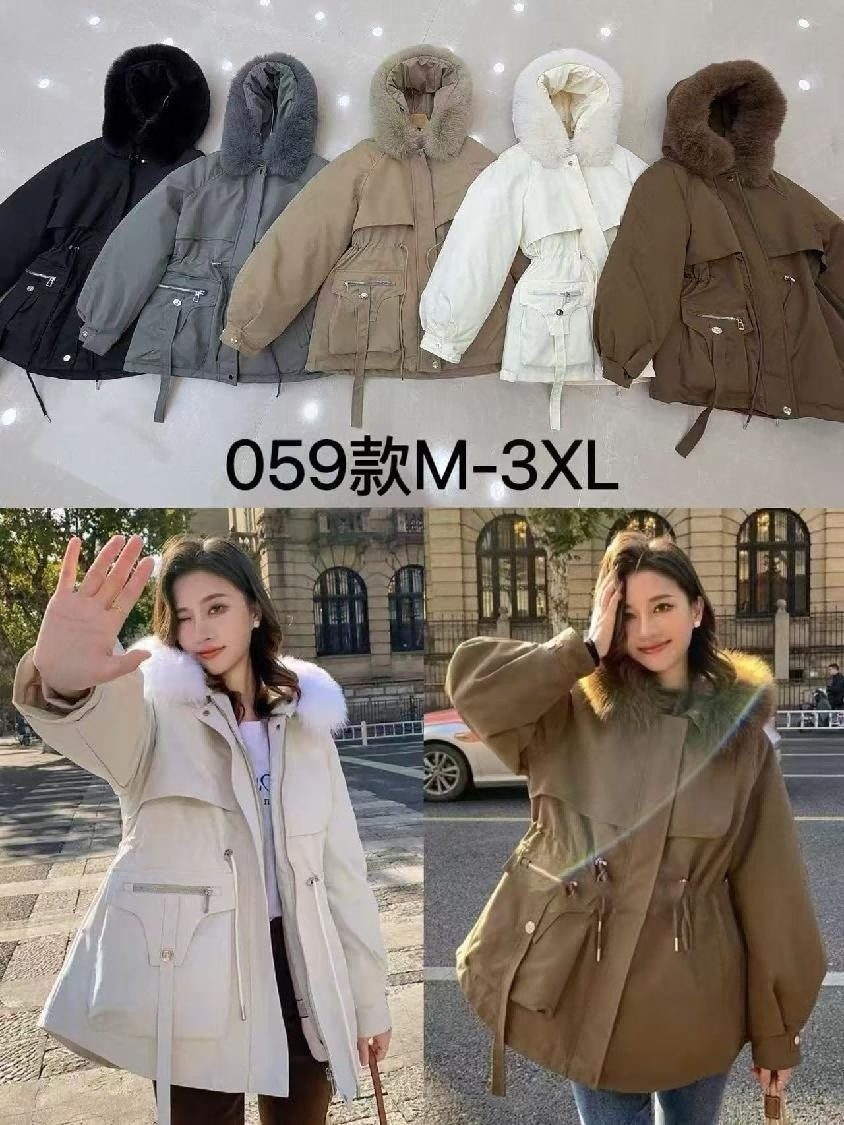 Women's Puffer Jacket wholesale ready stock custom logo PJ-0815-018 image 3