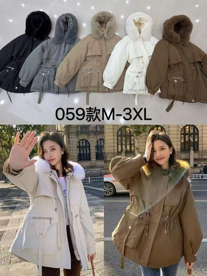 Women's Puffer Jacket wholesale ready stock custom logo PJ-0815-018 image 3