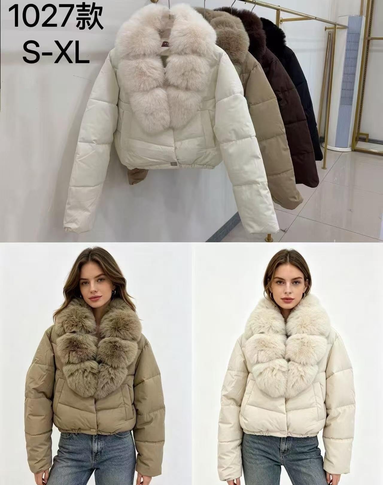 Women's Puffer Jacket wholesale ready stock custom logo PJ-0815-019 image 1