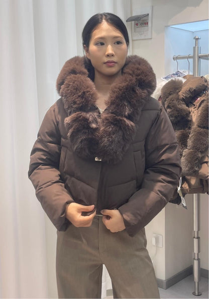 Women's Puffer Jacket wholesale ready stock custom logo PJ-0815-019 image 2
