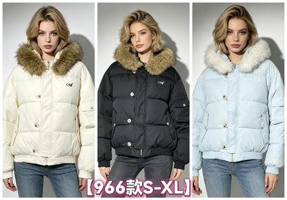 Women's Puffer Jacket wholesale ready stock custom logo PJ-0815-021 image 1