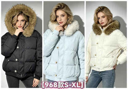Women's Puffer Jacket wholesale ready stock custom logo PJ-0815-023 image 1