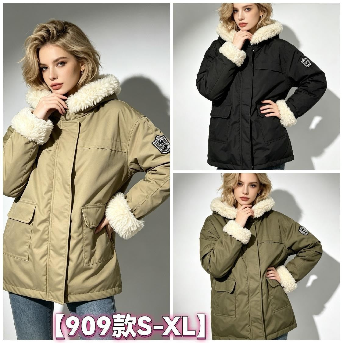 Women's Puffer Jacket wholesale ready stock custom logo PJ-0815-024 image 1