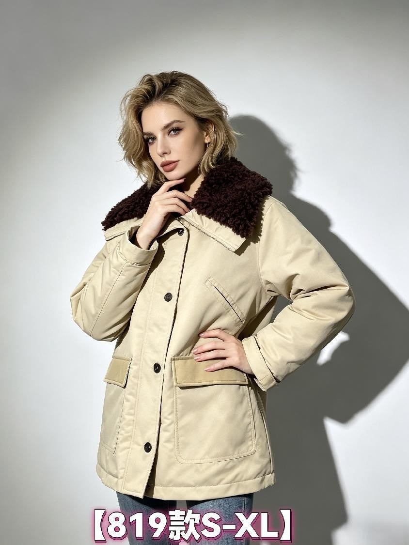Women's Puffer Jacket wholesale ready stock custom logo PJ-0815-028 image 1