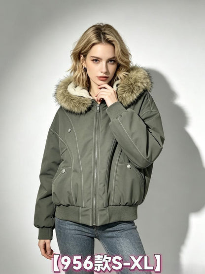 Women's Puffer Jacket wholesale ready stock custom logo PJ-0815-037 image 1