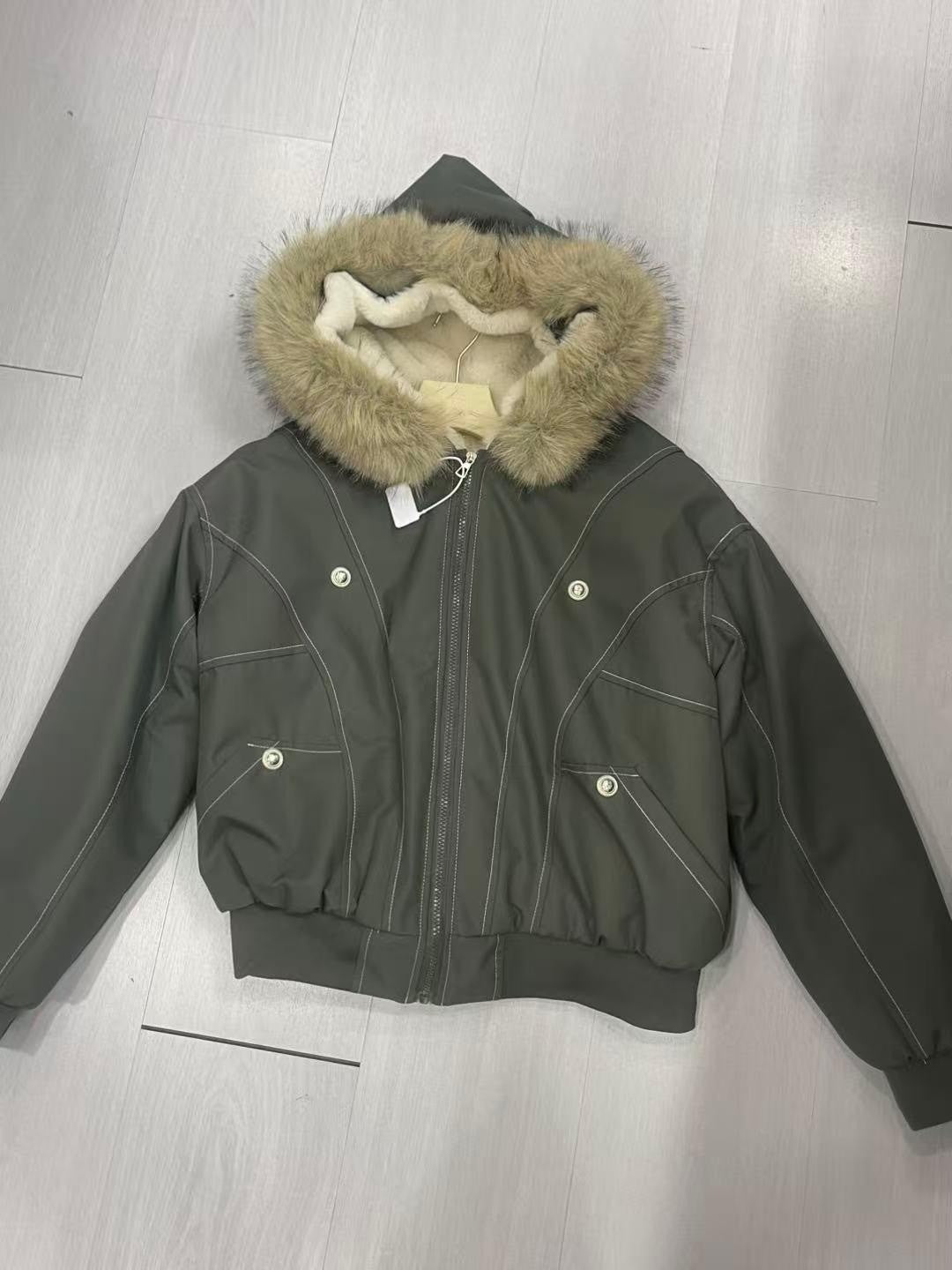 Women's Puffer Jacket wholesale ready stock custom logo PJ-0815-037 image 2