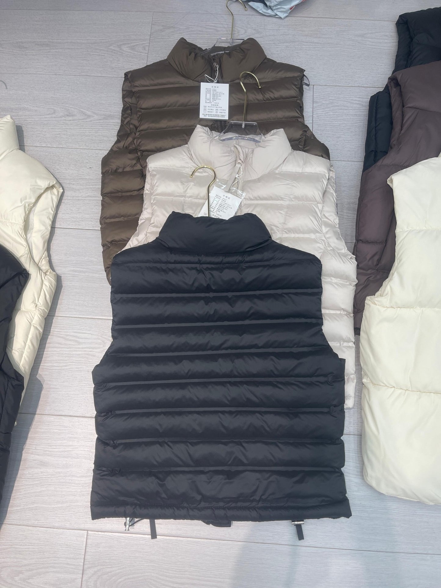 Women's Puffer Vest wholesale ready stock custom logo PJ-0815-050 image 2