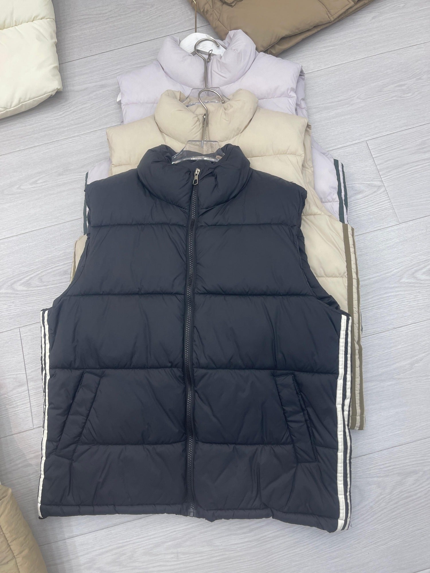 Women's Puffer Vest wholesale ready stock custom logo PJ-0815-051 image 1
