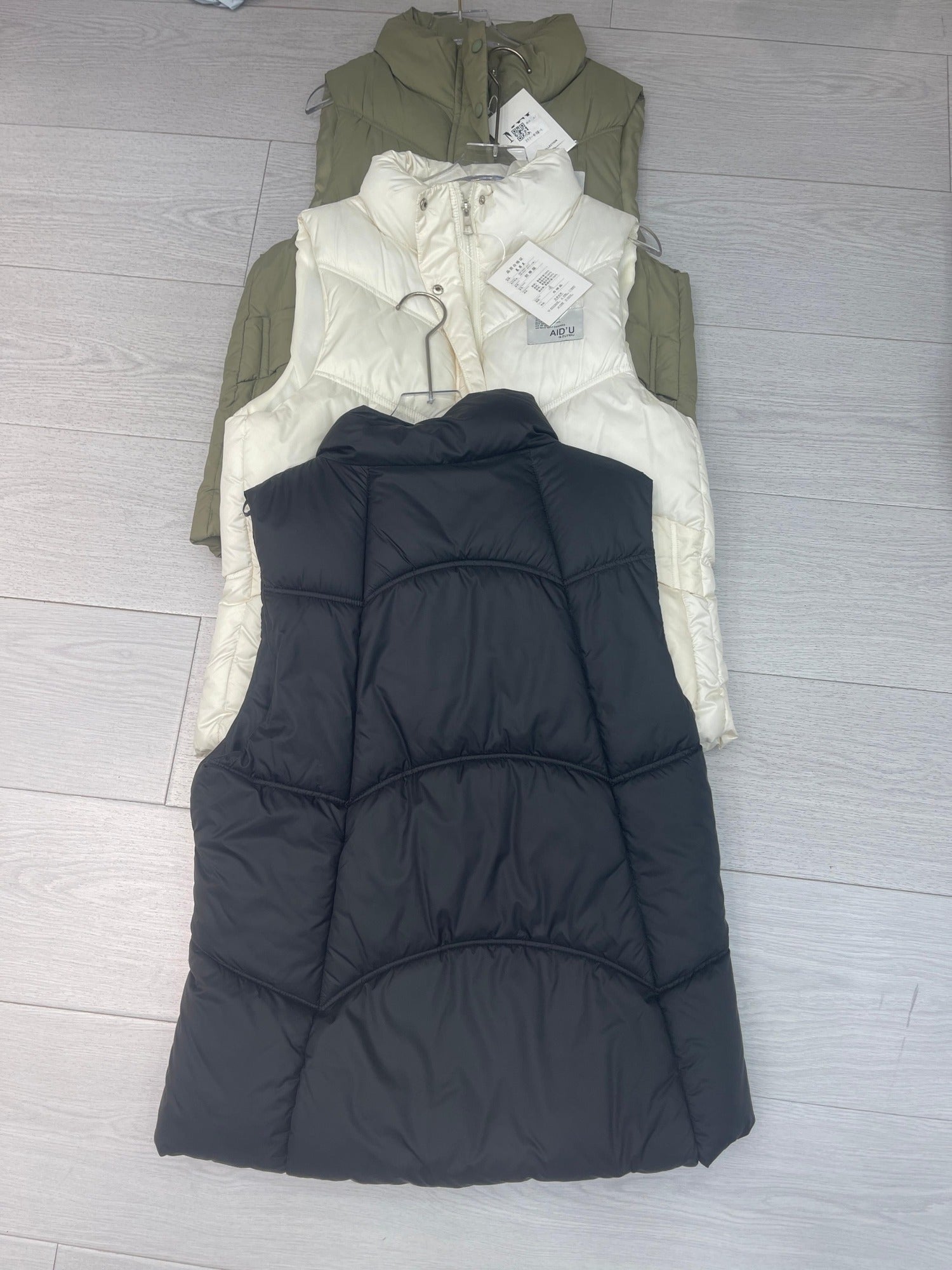 Women's Puffer Vest wholesale ready stock custom logo PJ-0815-054 image 2