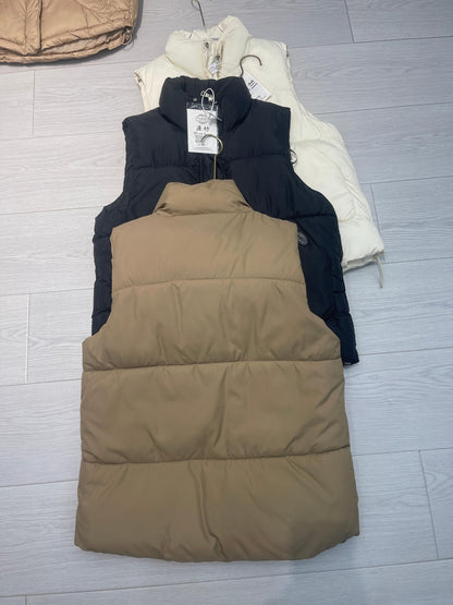 Women's Puffer Vest wholesale ready stock custom logo PJ-0815-055 image 2