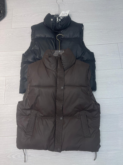 Women's Puffer Vest wholesale ready stock custom logo PJ-0815-056 image 1