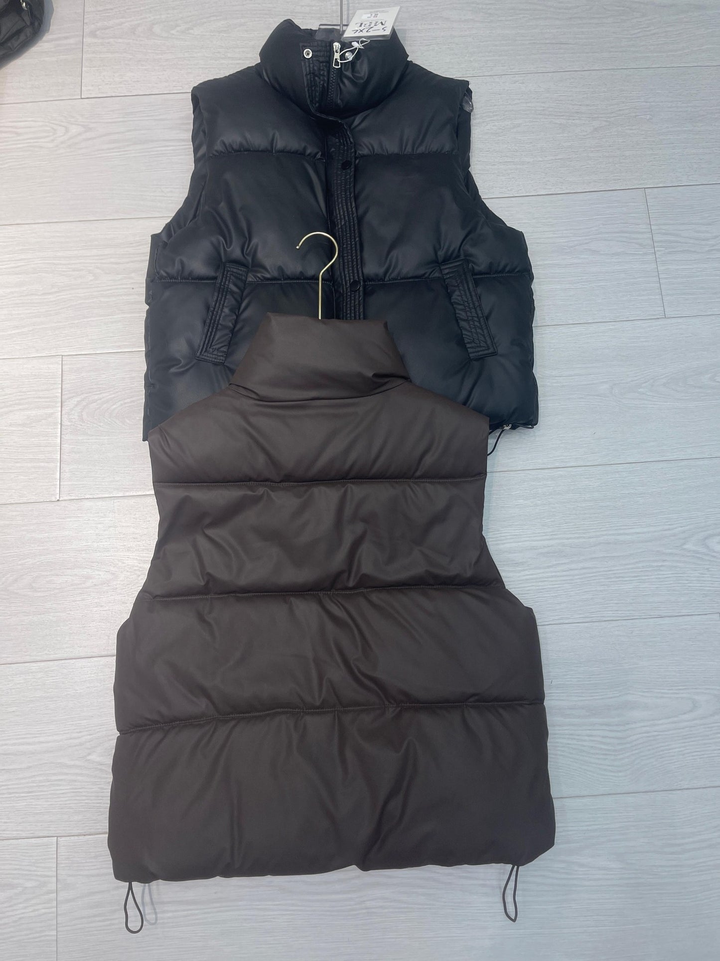 Women's Puffer Vest wholesale ready stock custom logo PJ-0815-056 image 2