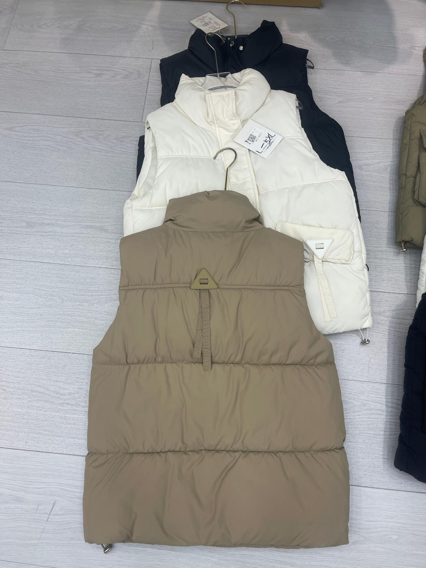Women's Puffer Vest wholesale ready stock custom logo PJ-0815-057 image 2