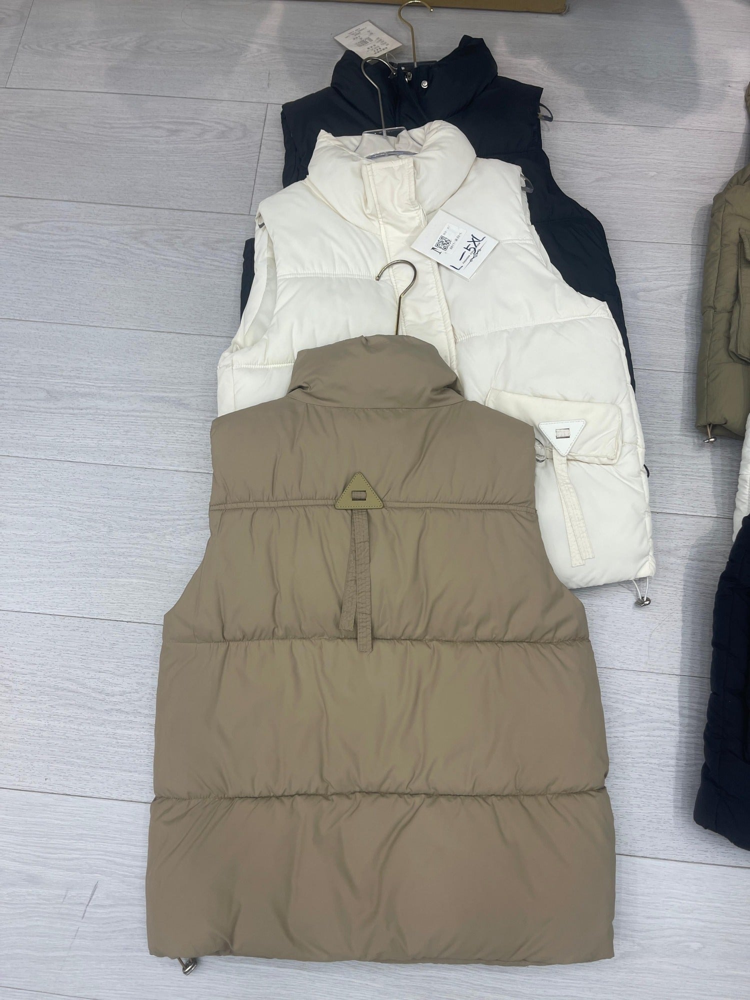 Women's Puffer Vest wholesale ready stock custom logo PJ-0815-057 image 2