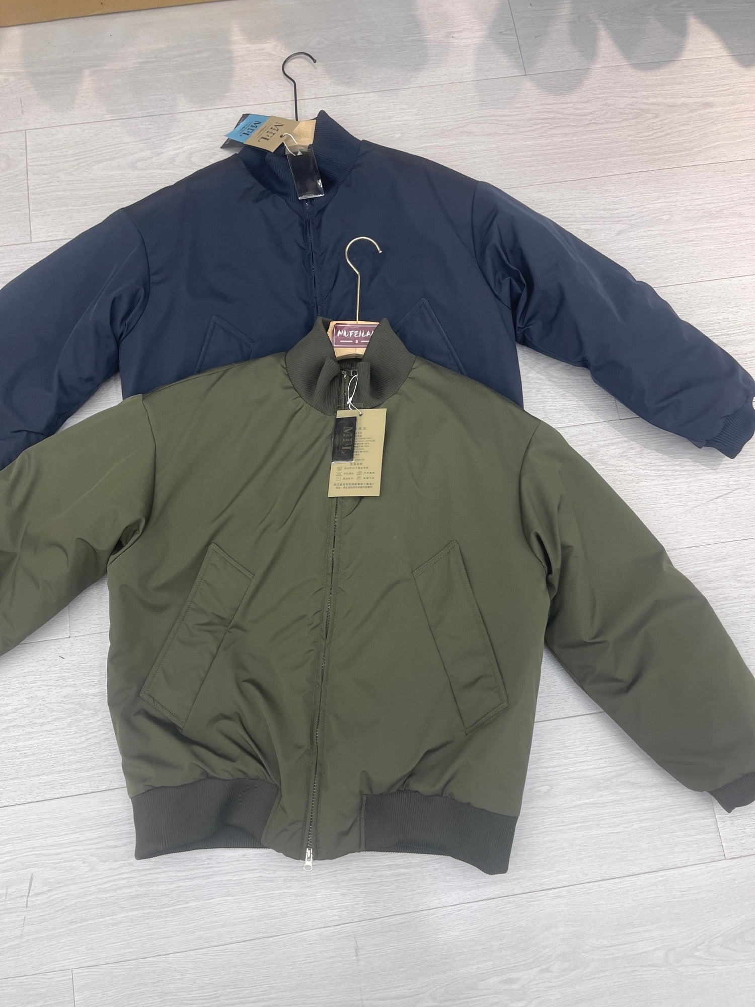 Women's Long Puffer Coat wholesale ready stock custom logo PJ-0815-061 image 1