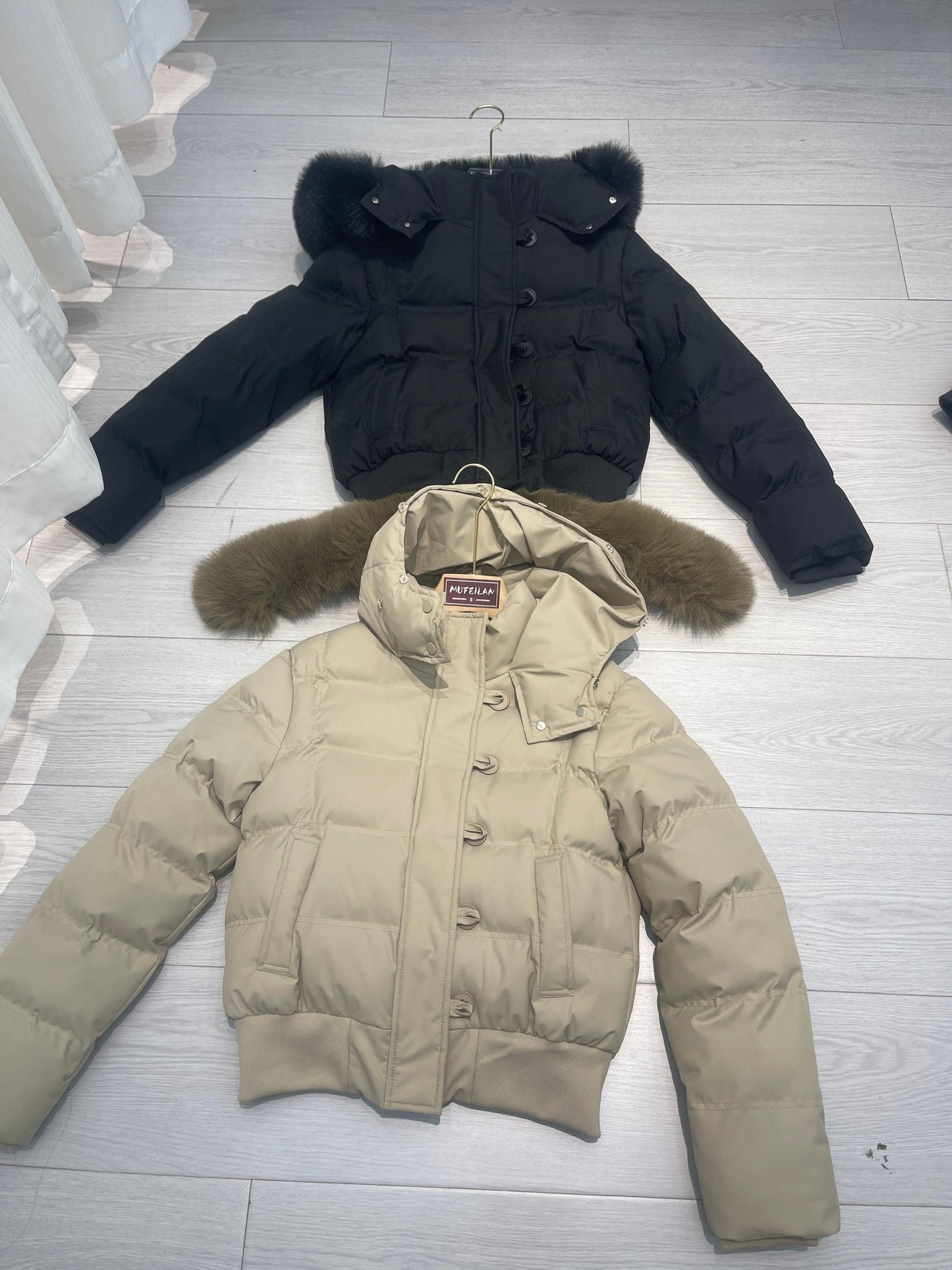 Women's Puffer Jacket wholesale ready stock custom logo PJ-0815-067 image 1
