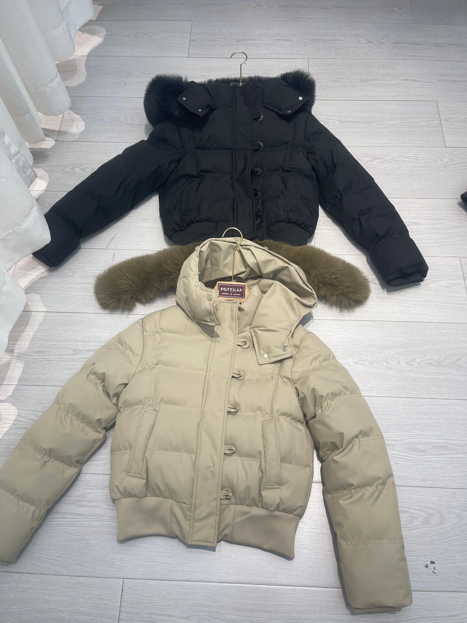 Women's Puffer Jacket wholesale ready stock custom logo PJ-0815-067 image 1