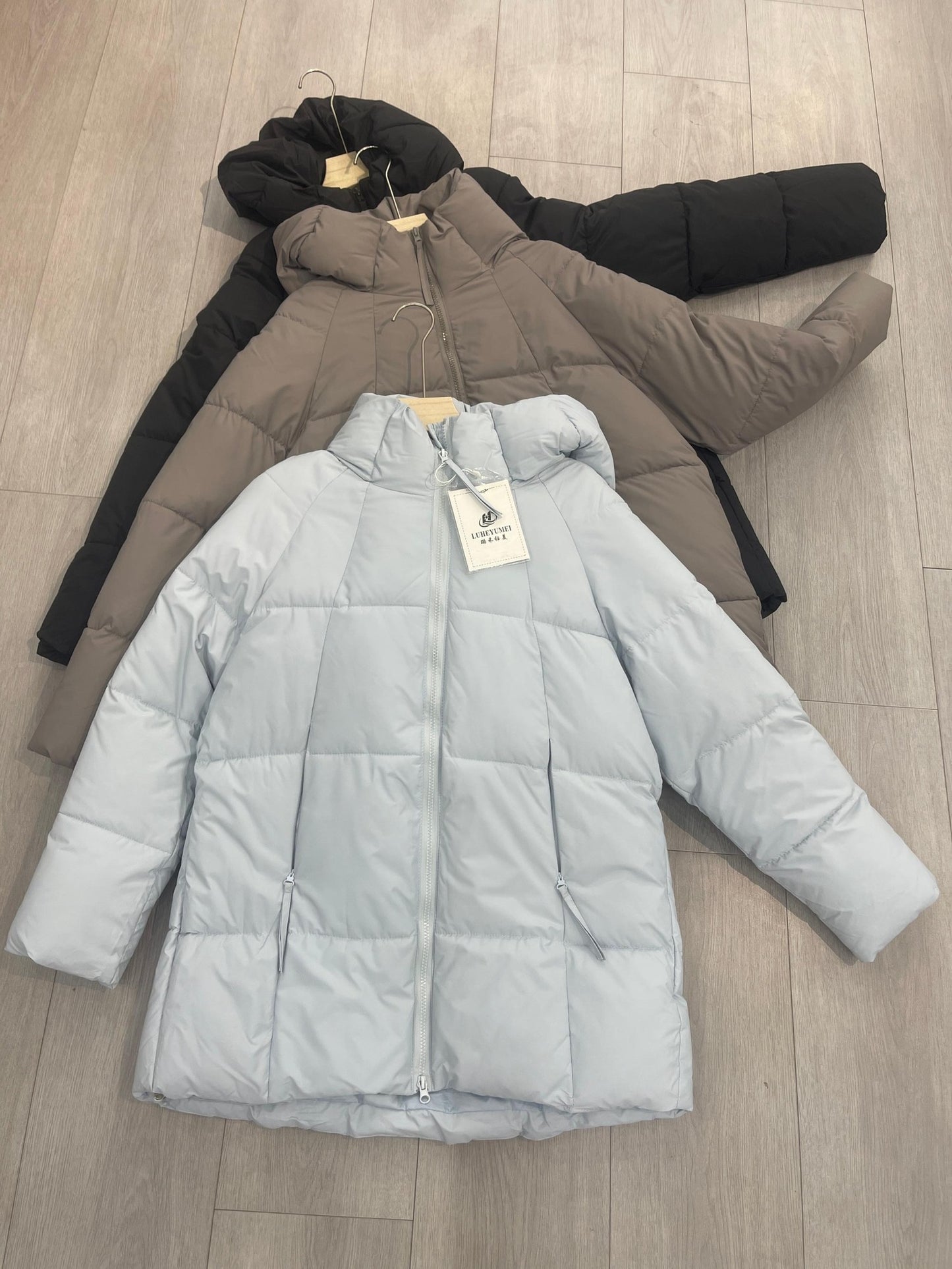 Women's Puffer Jacket wholesale ready stock custom logo PJ-0815-070 image 4