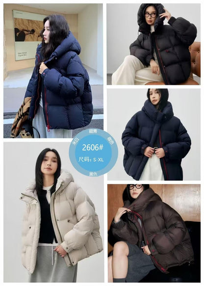 Women's Puffer Jacket wholesale ready stock custom logo PJ-0815-083 image 1